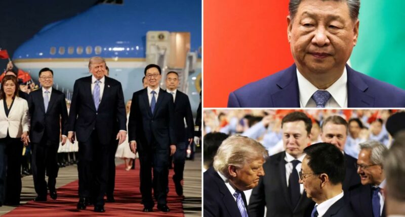 China made a âquite revealingâ choice for its airport greeter for Trump in Beijing